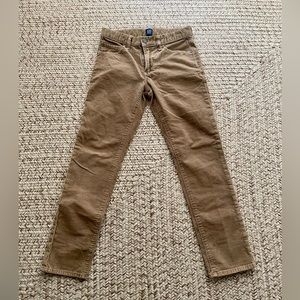 Boys Gap straight tan Jeans size 12 regular